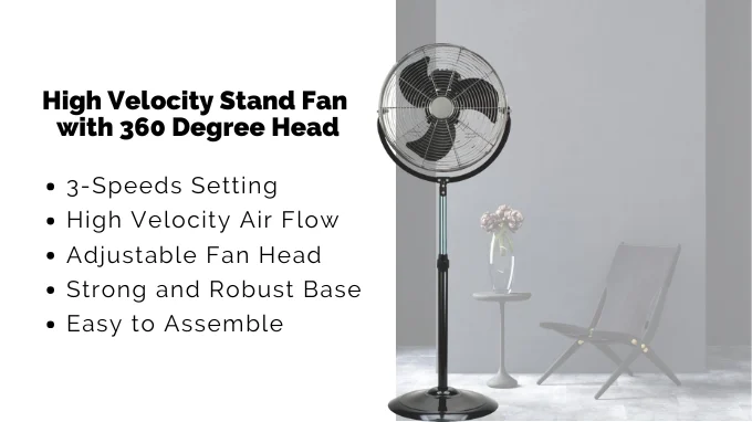 stand fan