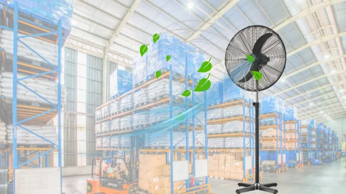 stand fan
