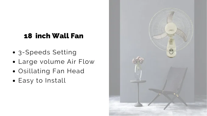 wall fan